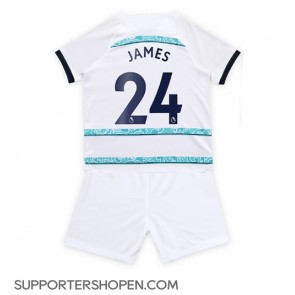 Chelsea Reece James #24 Bortatröja Barn 2022-23 Kortärmad (+ korta byxor)